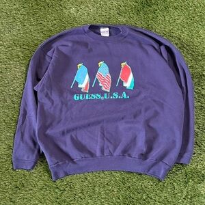 GUESS USA Navy Sweater
